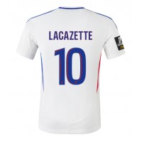 Billiga Olympique Lyonnais Alexandre Lacazette #10 Hemma fotbollskläder 2024-25 Kortärmad